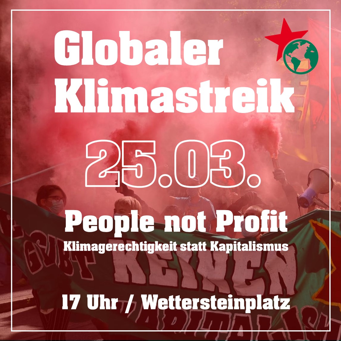 People not Profit: Klimagerechtigkeit statt Kapitalismus!